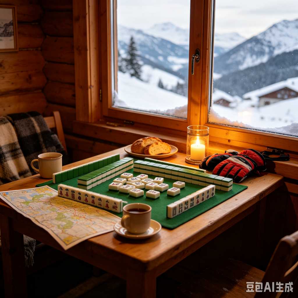 gift box packed mahjong set