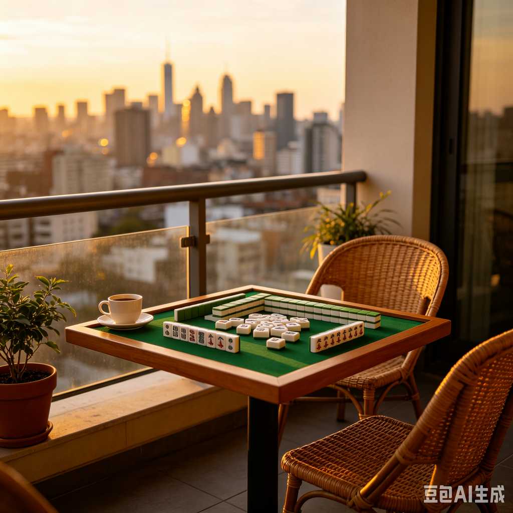 pastel color mahjong tiles