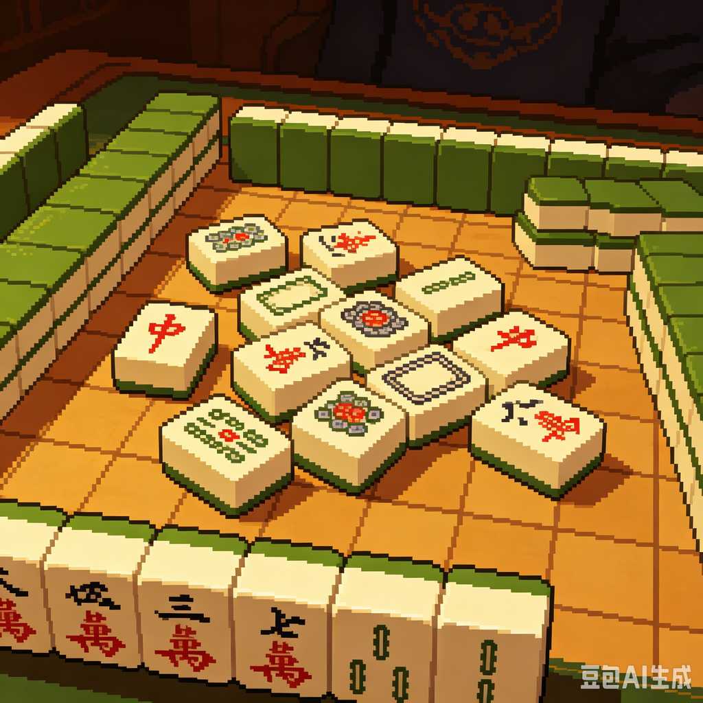 sharp printed mahjong symbols