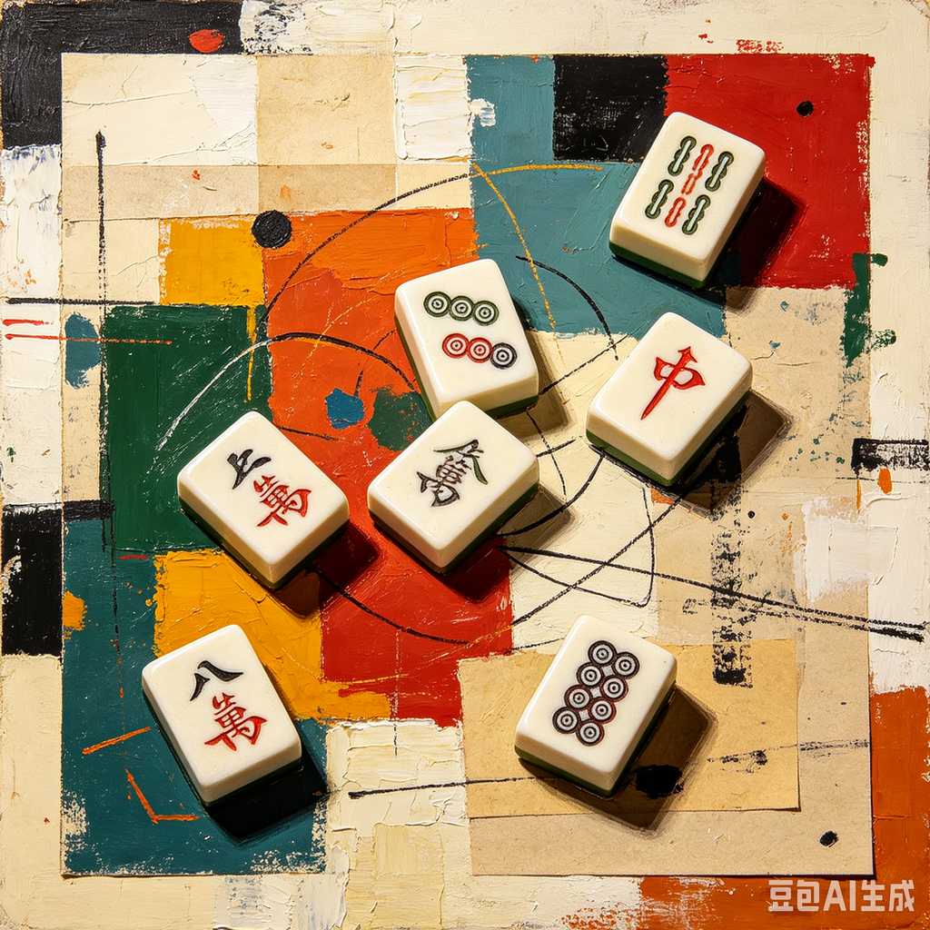 space saving mahjong game set