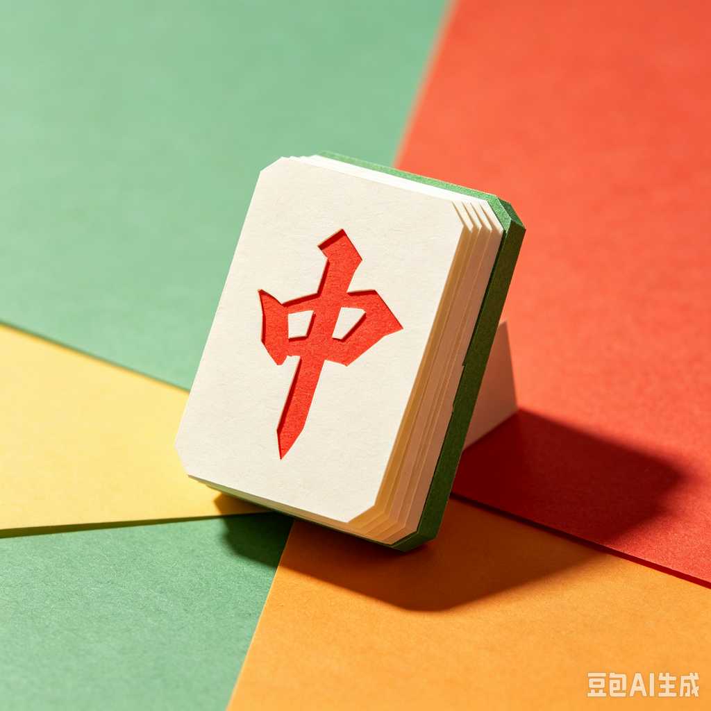 bamboo wood mahjong set