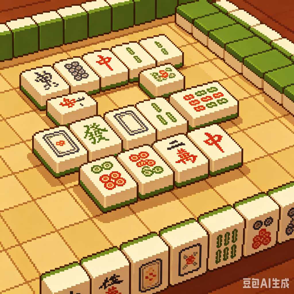 printed mahjong tile patterns