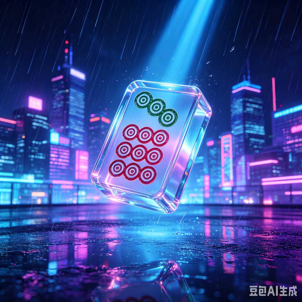 black crystal mahjong tiles