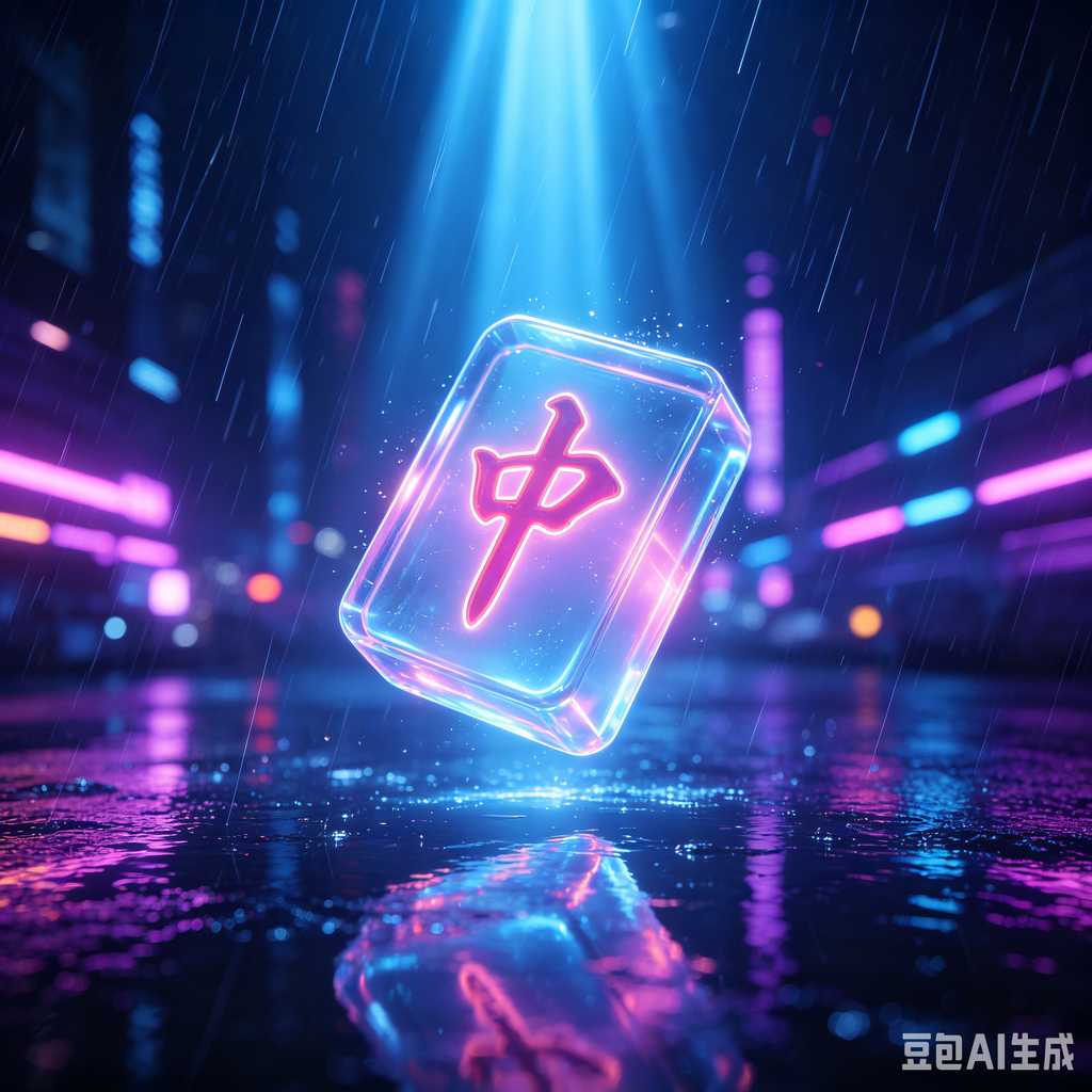 modern text mahjong tiles