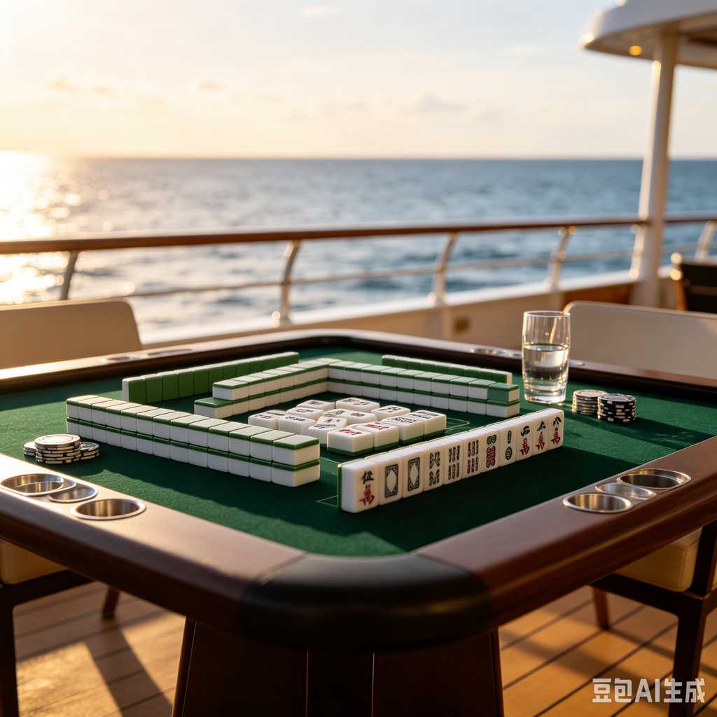 transparent acrylic mahjong set